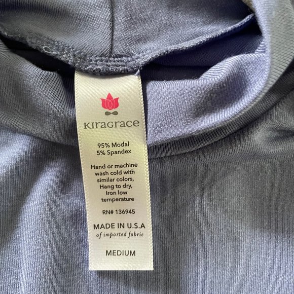 Kira Grace Periwinkle Mock Turtleneck - Picture 3 of 7